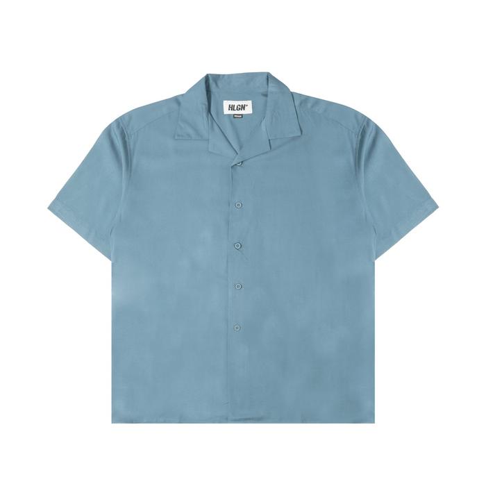Hooligans Shirt Hank Dusty Blue