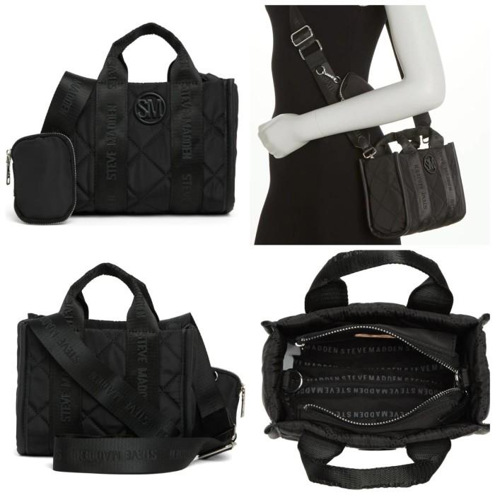 Tas Branded Ori Nylon Crossbody Bag black ( Mirip Bimba Nylon)