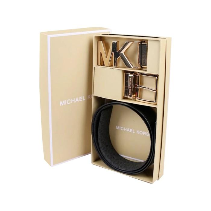 ikat pinggang BRANDED MK Signature Reversible Buckle 558732 Belt In