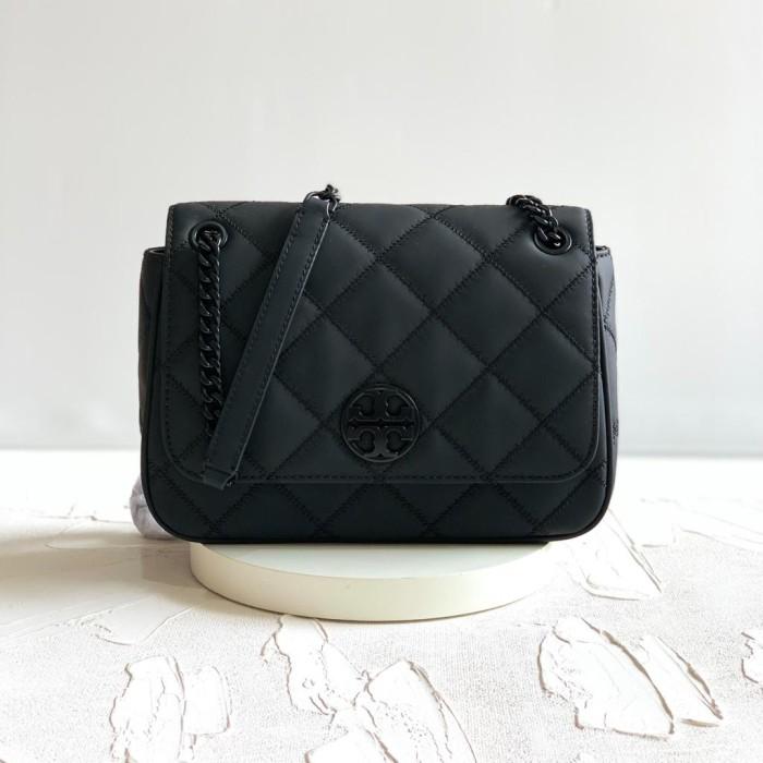 tas BRANDED ORI tb Willa Shoulder and Sling Bag Black Matte