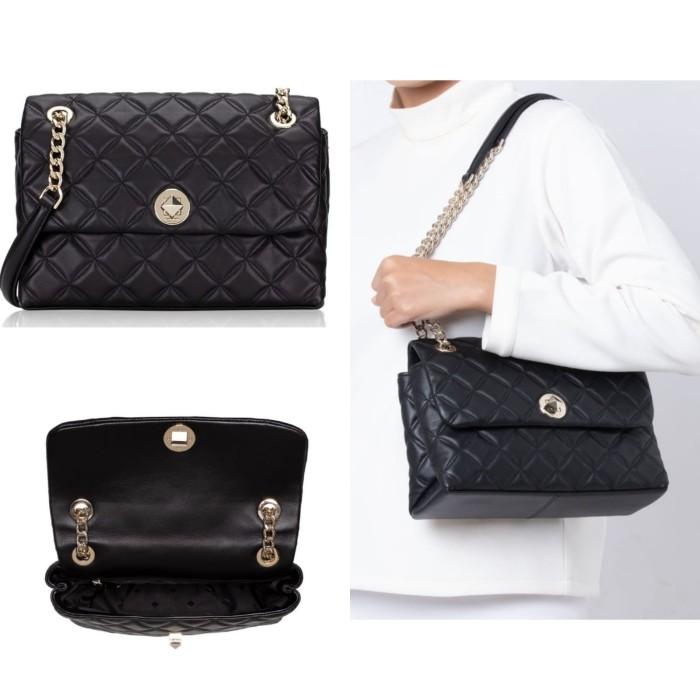 Tas Branded ori ks natalia medium shoulder bag black