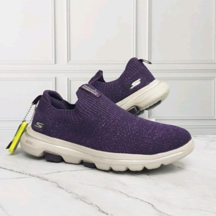 Sepatu Slip on Wanita Skechers GoWalk 5 ENLIGHTEN Original