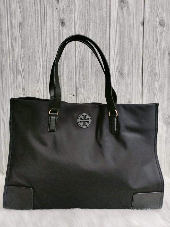 tas BRANDED ORI TB ella nylon tote shoulder bag black