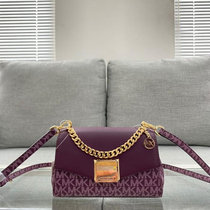 tas BRANDED ORI Mk lita sm xbody sign bordeaux mlt little defect