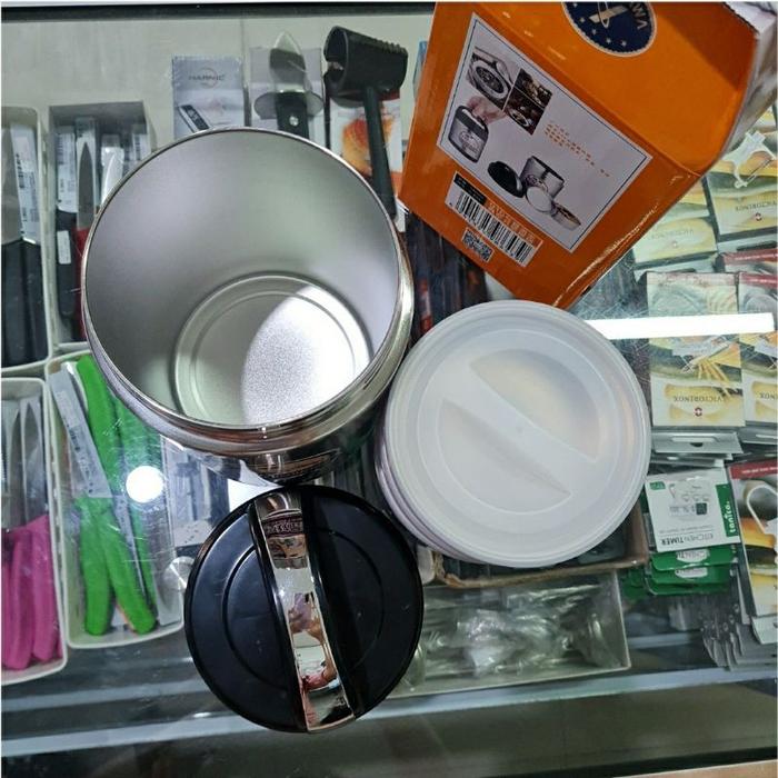 K-643 Lunch Box Yoshikawa 1800Ml, 3 Susun, Sus304