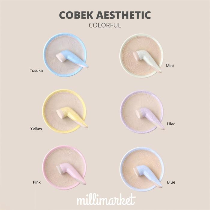 Cobek & Uleg/Ulekan Keramik Coet Cowek Sambel/Alat Tumbukan Bumbu