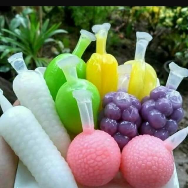 Plastik Es Carakter Buah
