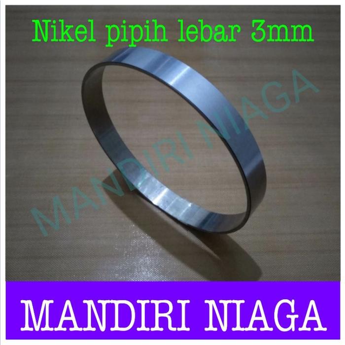Kawat Pipih Nikelin Nikel Pipih Lebar 3Mm