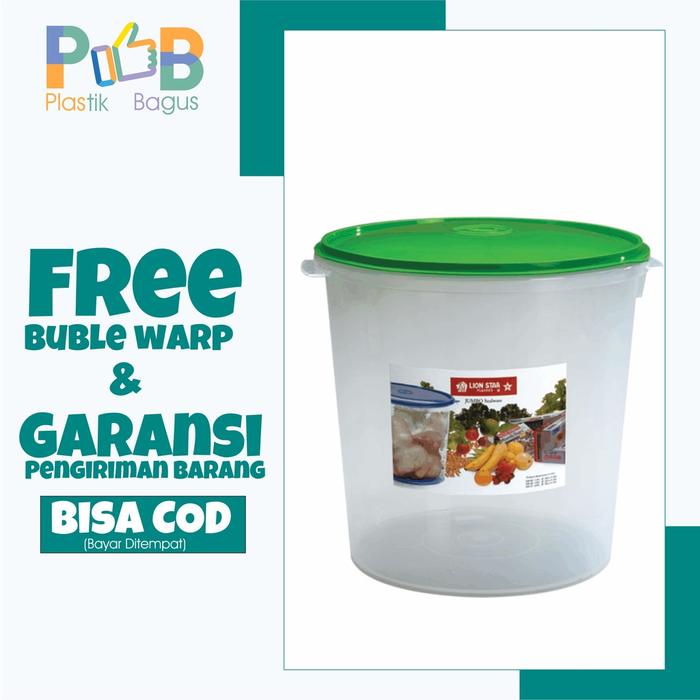 Toples Krupuk Toples Jajan Toples Kripik Plastik Jumbo Sealware 24