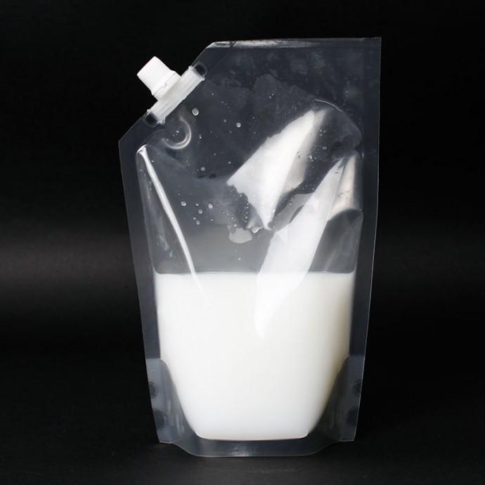Spout Standing Pouch 1000 Ml Plastik Cairan Minuman Juice Susu