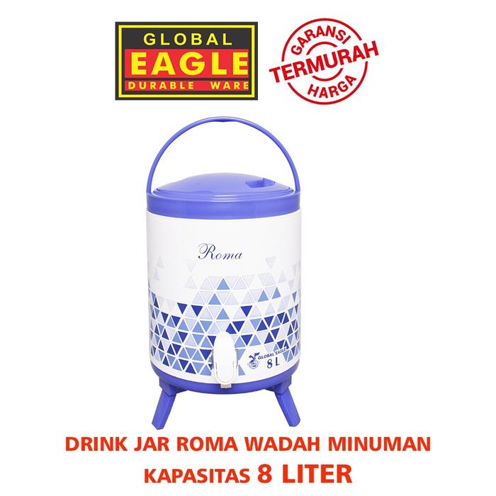 Drink Jar Roma Wadah Minuman 8 Liter Djr8
