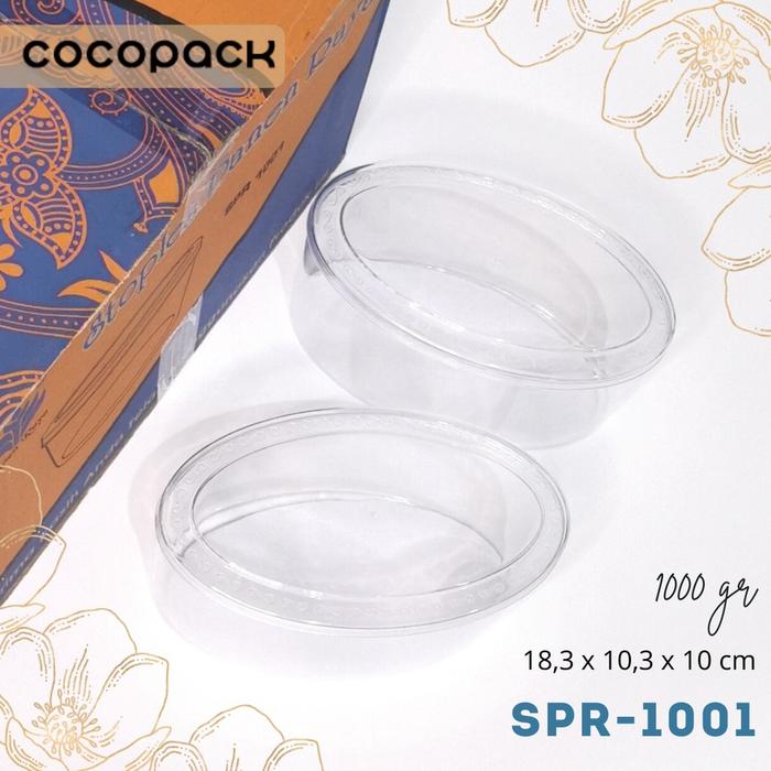 Stoples Panen Raya Spr-1001 Kotak Mika Kue Kering Snack Cookies 1 Lsn