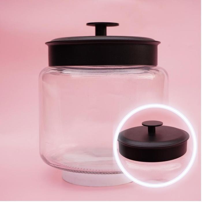 Gjemmestad Glass Jar | Glass Canister | Jar Kaca | Toples Kaca