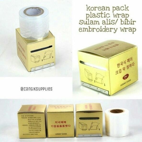 Plastik Wrap Tattoo Sulam Alis Bibir