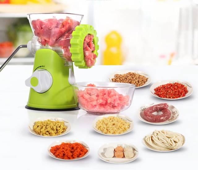 Meat Grinder Manual Penggiling Giling Daging Sayuran Buah Mincer