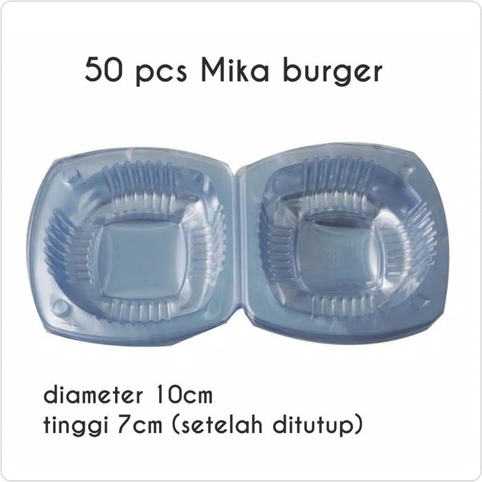 [50 Pcs] Mika Burger Mhb/Mika Takoyaki