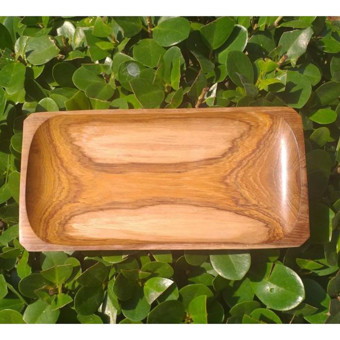 Piring Susi Kotak Kayu Jati 10X20Cm