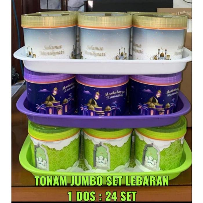 Toples Lebaran / Toples Tonam Islamic Calista / Set Wadah Penyimpanan