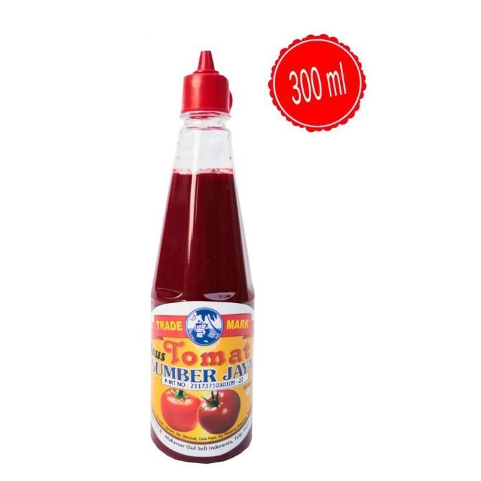 Sumber Jaya Saos Tomat Khas Makassar Botol 300Ml