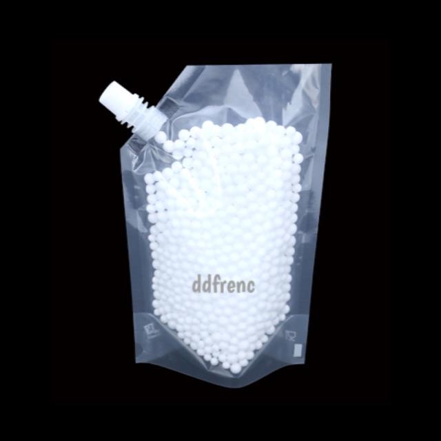 Cairan Spoutpack Standing Pouch 1000Ml Plastik Cairan Transparan Tutup