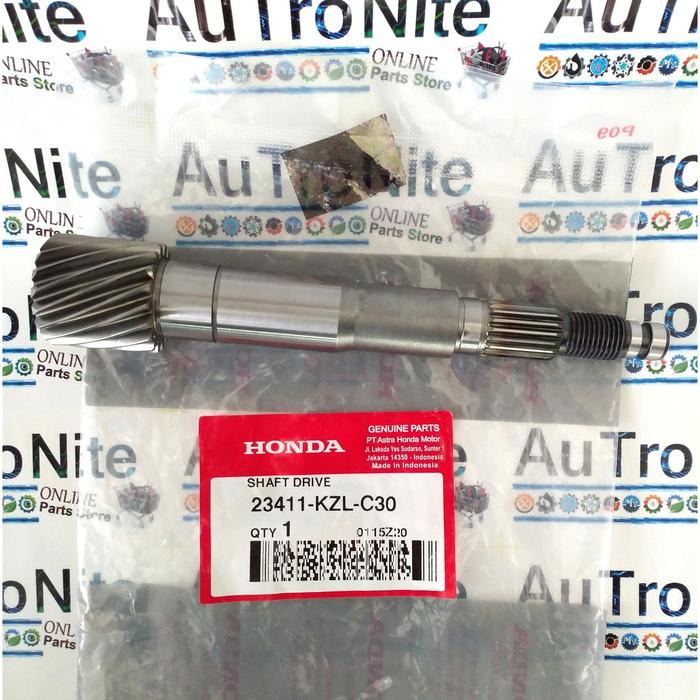 As Pulley Belakang Gear Shaft Drive 18 T 23411-Kzl-C30 Original Honda