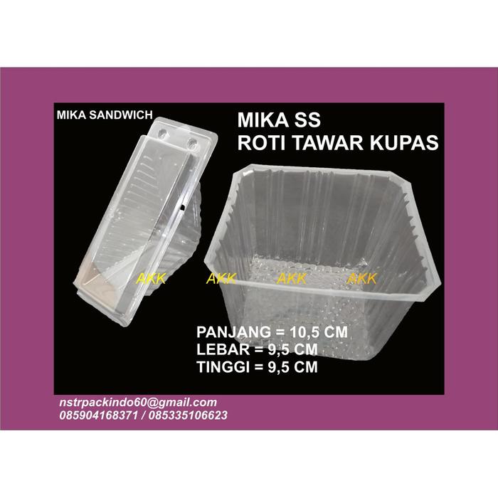 Mika Roti Tawar Kupas (50 Pcs)