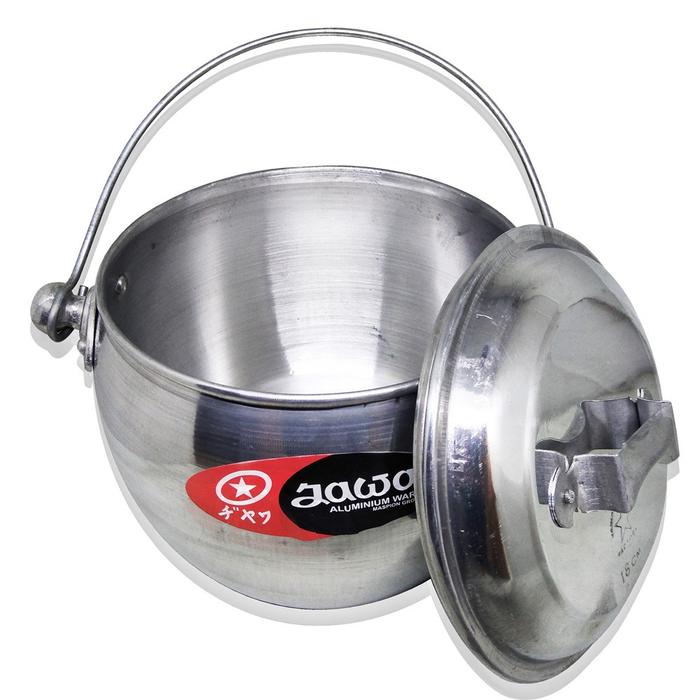 Periuk Aluminium 18Cm
