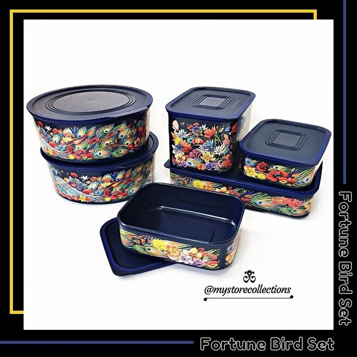 Fortune Bird Baseline Canister ( Toples Motif Burung ) Tupwr