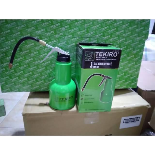 Tekiro Kaleng Oli Oil Can 500Ml Original