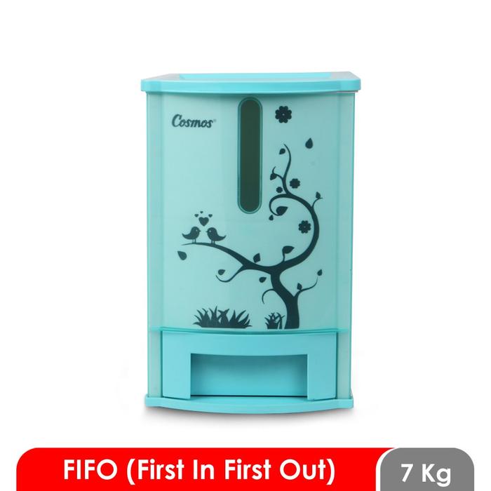 Rice Box Cosmos 007 Pundi / Tempat Beras / Box Beras / Kotak Penyimpan