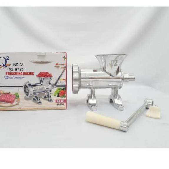 Alat Penggiling Gilingan Daging 8712 Meat Mincer Manual Besi Gilingan