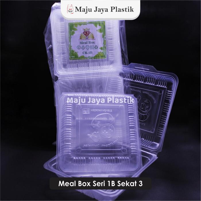 Mika Nasi Sekat 3 Isi 20 Foodgrade Microwave/ Meal Box/ Kotak Makan/