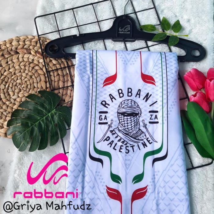 SARUNG RABBANI sarung ahmad j2 SARUNG putih original polos bordir bisa cod