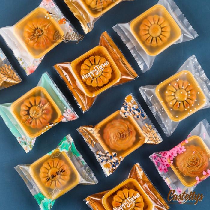 Pmc 125-48 Plastik Kue Mooncake 100Gr - 125Gr Plastik Kue Pia Snowskin
