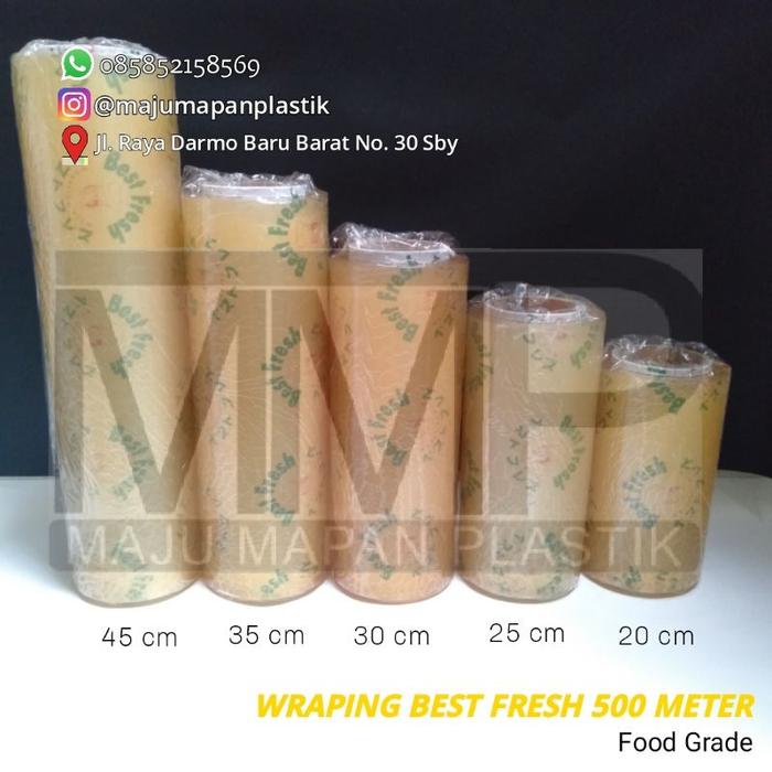 Wrapping Film Rol -+500 Meter / Wrapping Makanan / Wrapping Best Fresh