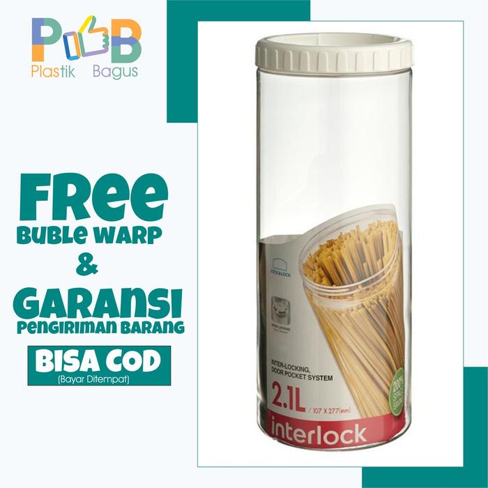 Toples Tempat Bumbu Kopi Gula Garam Spageti Pasta Locknlock Lock&Lock