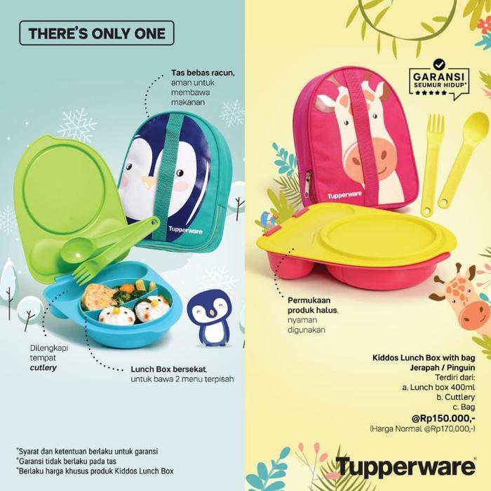 Tepak Makan Kiddos Tuppy