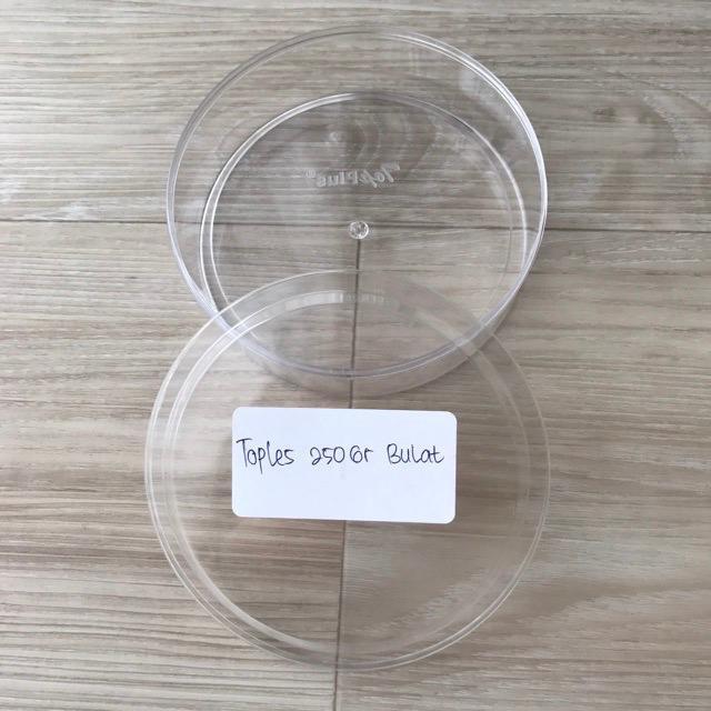 Toples Mili T358 Bulat 1/4Kg Stoples Kue Kering/Nastar Lebaran 12Pcs