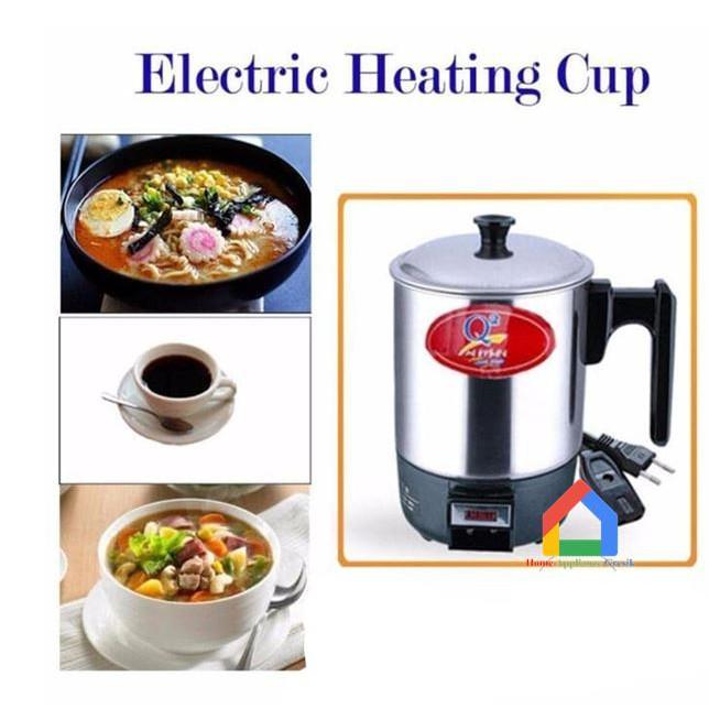 Mug Listrik Gelas Masak / Teko Listrik Qq 11-15 Cm