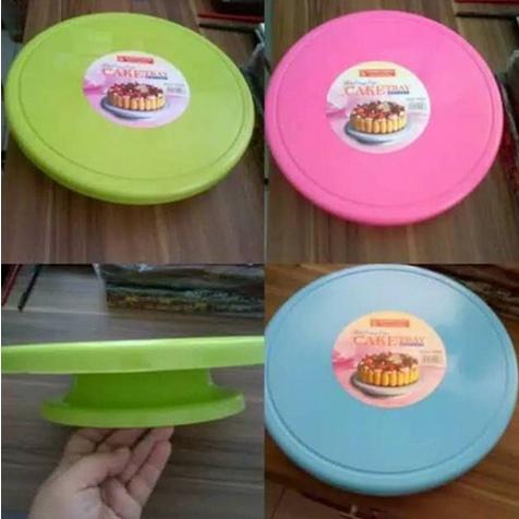 Meja Putar Menghias Kue (Decorating Cake Tray) / Cake Tray Maspion /