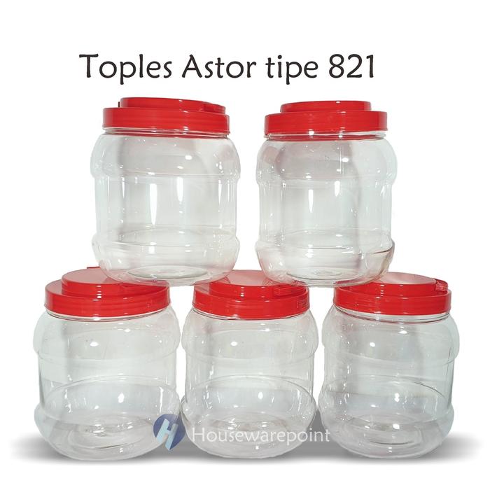 3 Pcs Toples Ikan Cupang/ Toples Ulir/ Toples Drat/ Toples Tutup