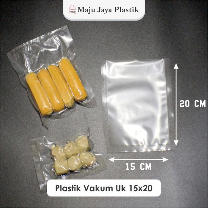 Plastik Vacum Isi 100 Murah/ Pp Vacuum Nylon Tebal / Plastik Frozen/