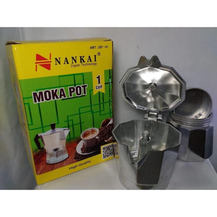 Moka Pot Nankai Alat Seduh Kopi Espresso 1 Cup