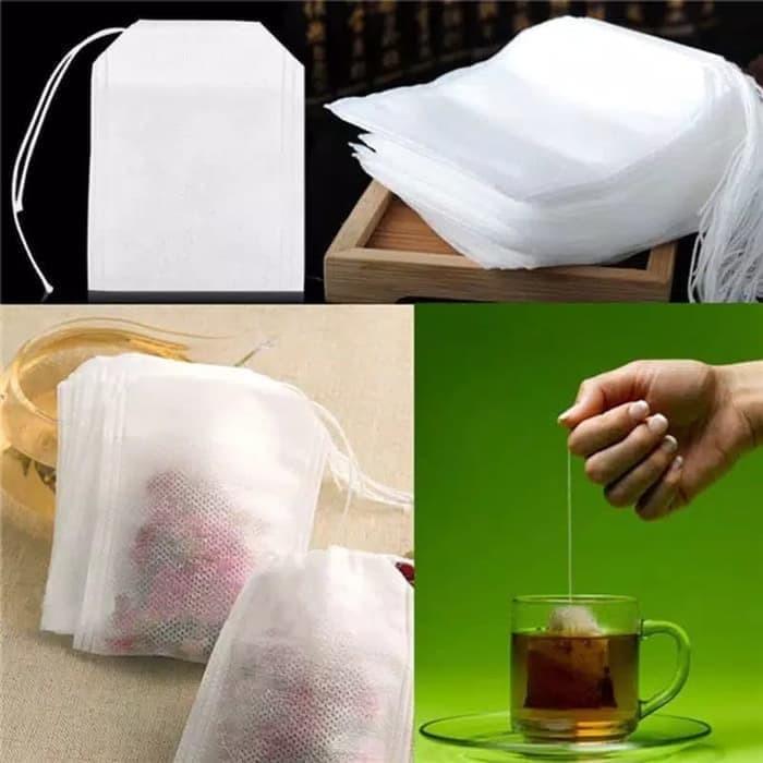 Herlant Paper Bag Tea 100 Pcs/ Kantong Teh Celup / Filter Kertas Teh