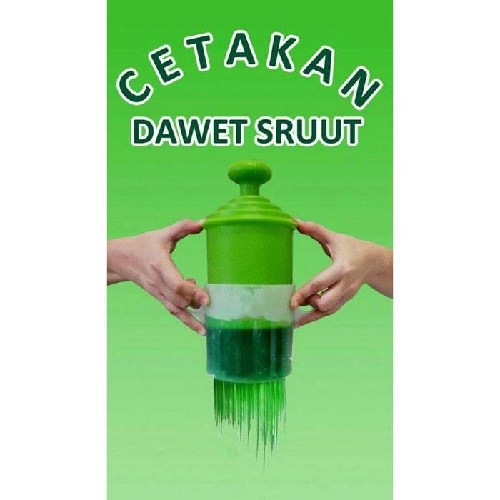 Cetakan Cendol Sruut / Dawet Free Tepung Cendol