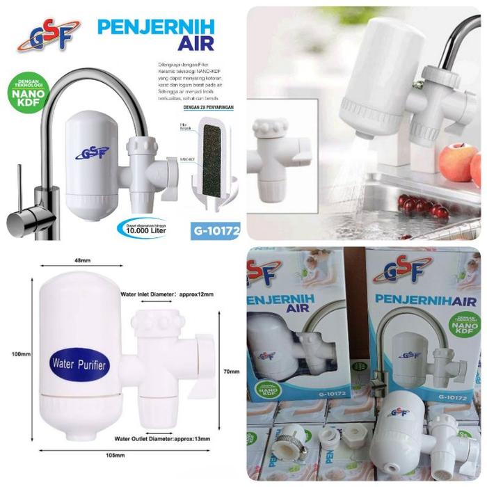 Water Purifier/ Filter Kran Penyaring Penjernih Air Gsf G-10172
