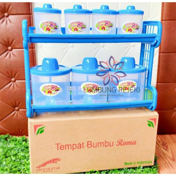 Tempat Bumbu Susun Serbaguna 7In1 , Tempat Bumbu Susun, Tempat Bumbu