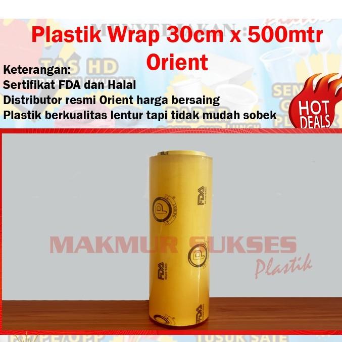 Plastik Wrap / Food Wrap / Cling Wrap Orient 30Cm X 500Mtr Distributor