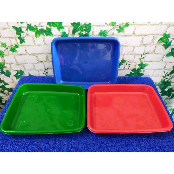 Set Isi 10 Pcs Nampan Plastik Tempat Saji No.2 Dx Panda / Citra /