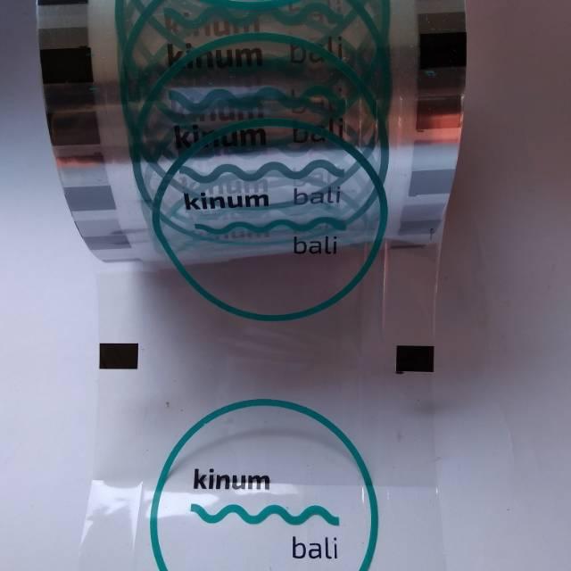 Sablon Plastik Tutup Cup Lid Sealer Custom 2 Warna Popice Bubbledrink